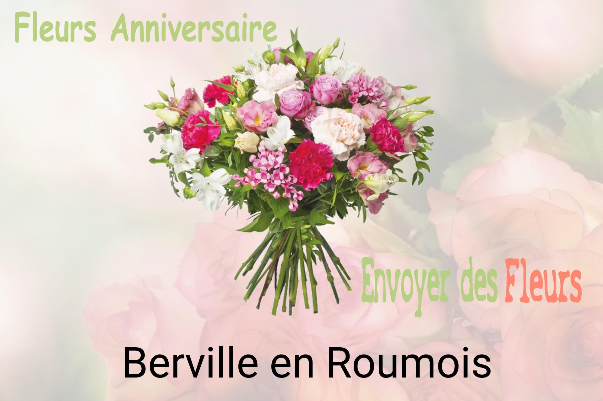 Bouquet de fleurs d’anniversaire livré à Berville-en-Roumois